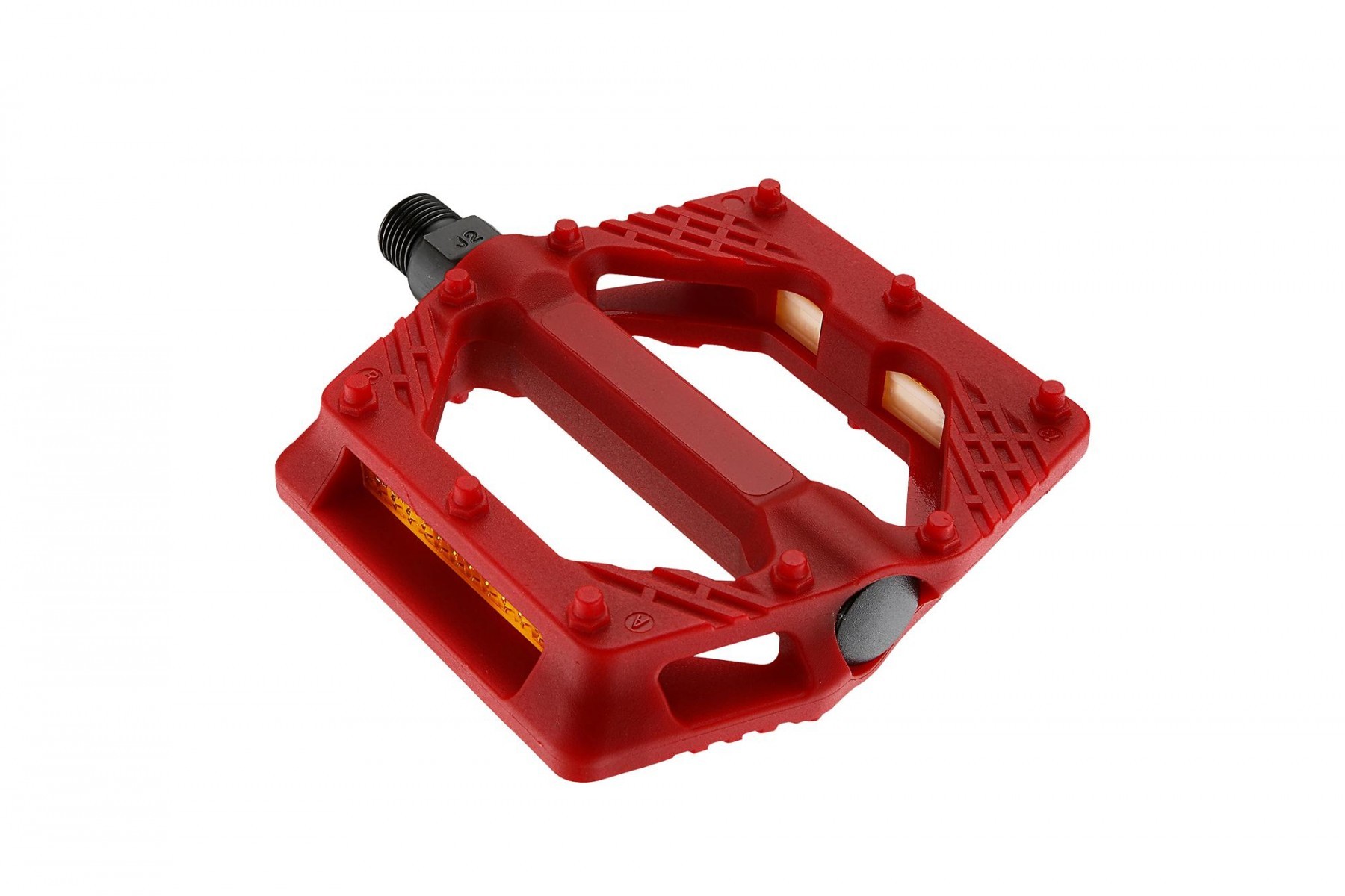 PEDAL GIANT MTB PLATAFORMA PLASTICO ROJO