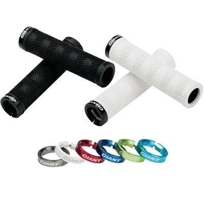 Puños De Montaña Giant Sole O MTB Negros (Par)