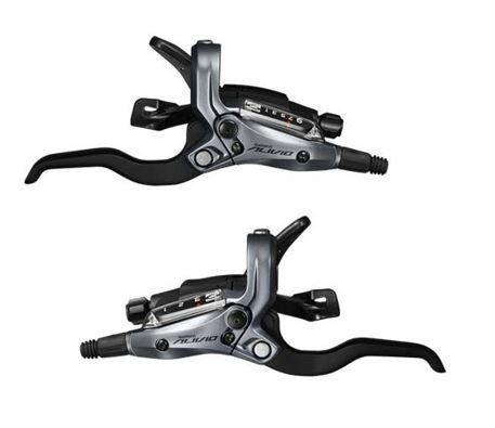 PALANCAS DE FRENO DISCO/MANDO ALIVIO ST-M4050 C/MANGUERSAS Y FORROS SHIMANO