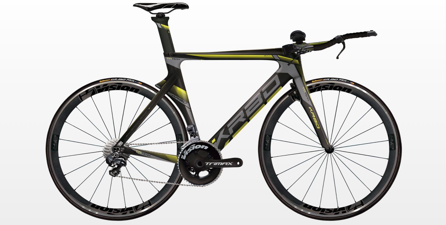 BICICLETA TRIATLON KRBO TT1 TEAM CARBONULTEGRA DI2 2016